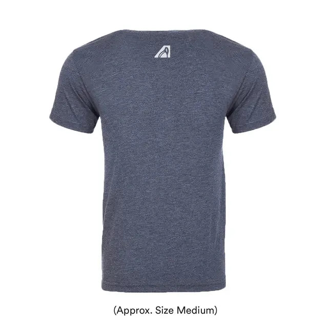 AR Tri Blend Tee - Blue