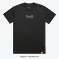 Boxy Fuji Tee - Black/Purple
