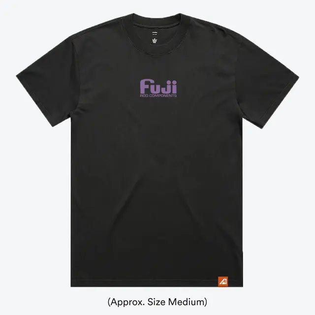 Boxy Fuji Tee - Black/Purple